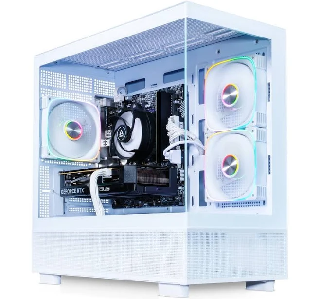AWD-IT Lian Li O11 Mini Snow Gaming PC